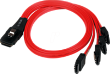 FO-LCLCOM4D-005 /  LC-LC UPC OM4 Duplex MM Fiber Cable 5M